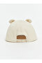 Beige Ear-Detailed Baby Boy Cap Hat from Güli̇s Gi̇yi̇m - 3