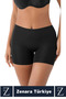 Casual Traceless No Show Anti-Slip Body Tightening Shaping Lifting Laser Cut Boxer Corset - 3