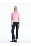 Lcw Vision Pink Polo Neck Women's Knitwear Sweater - 2