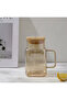 3-Piece Bamboo Lid, Glass Straw, Mega Size Glass, Mini Size Jug (3Pcs) - 8