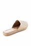 Beige Knitted Women's Slippers K04117012016 - 4