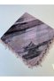 Handcrafted Handcrafted Edge Beaded Writing Cheesecloth Yemeni Dowry Gift - 3