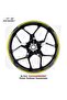Motorcycle Wheel Rim Strip Set of 16 Team Cutout Stripe Sticker
