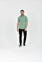 Men's Short Sleeve Slim Fit Knitted Shirt 2590 - 4