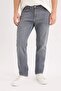 B7349 Gray Sergio Regular Fit Normal Waist Pipe Leg Jean Trousers