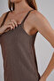 Escobar Rope Strap Maximum Size Slit Dress