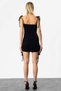 Gerafftes Minikleid - 5