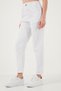 Cotton Standard Fit High Waist Straight Leg Pants Pants 668Yp4924 - 5