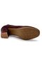 Parkmoda Women's Heeled Shoes Claret Red - 3