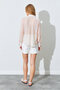 Polka Dot Chiffon Blouse with Stone Ribbon Detail |   Ek1001718191 - 7