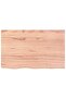 Wall Shelf Light Brown 80x50x(2-6) cm Treated Solid Wood Oak - 2