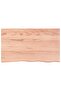 Wall Shelf Light Brown 100x60x(2-4) cm Treated Solid Wood Oak - 2