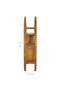 Yin Yang Wall Shelf 80x17.5x80 cm Solid Teak Wood - 6