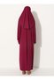 Plus Size Prayer Dress - Plum - Dear Hijab - 4