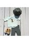 Crocodile Uv Protection Short Sleeve Swimsuit T-Shirt Sea Foam - 4