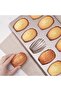 Madeleine Baking Tray Non-Stick Tea Cake Tray, Cake Mold, Crash-Resistant Carbon Steel - 3
