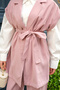 Women's Vest Modal Suit Powder - 5