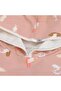 Dolphin Patterned Uv Protection Beach Kids Poncho Peach - 3