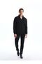 Lcwaikiki Classic Black Mock Neck Men's Sweatshirt - 2