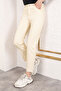 Pocket Cut Long Jeans Tsd250160 Beige