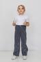 Girls' Jeans Pants Gray Star Embroidery Pipe Leg Daily Casual Jean Style Kids - 3