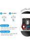 -Ergonomic Bluetooth Mouse with Triple Mode (Dual Bluetooth + 2.4G Wireless), 4000 DPI, USB- - 6