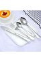 Vapor Silver Flatware - Set of 16 pieces