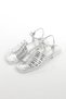 Mia026-1565 Women's Multi-Piping Evening Dress Daily-Wedding-Leisure-Silver Holiday Slippers - 7