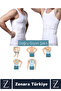 Special Production Gynecomastia Erect Posture Belly Chest Tightening Ultra Flexible Men's Athlete Corset - 5