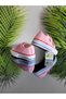 Comfortable Fit Girl Boy Baby Unisex Baby Kids Velcro Velcro Linen Canvas Sneaker Sports Shoes - 4
