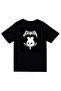 Stray Kids Skzoo Leebit Character Printed Unisex 100% Cotton Black T-Shirt