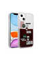 iPhone 14 Plus Compatible Patterned Liquid Drink Silicone Case-No2