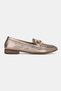Women's Nickel Black Khaki Natural Leather 36-41 Number Buckle Ballet - 4