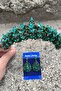Aldonsa Green Bridal Henna Crown Special Occasion Accessory Women's Crown and Drop Shuttle Earring Set
