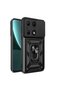 Poco M6 Pro 4g Case Magnetic Stand Camera Protection Btbm Sliding Vega Cover - Blue - 2