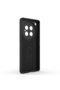 Infinix Zero 40 5g Case Ethnic Silicone Cover with Flexible Tpu Hollowed Back Surface Design - Navy Blue - 5