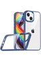 iPhone 14 Compatible Klfs Flora Case-Sierra Blue