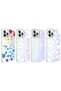 حافظة متوافقة مع هاتف iPhone 13 Pro KLFS M-Blue Pattern-Heart No3 - 2