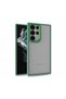 Galaxy S22 Ultra Compatible Flora Case-Green