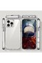16 Pro Max Compatible Case Airbag Transparent Klfs Thin Cover - Transparent - 6