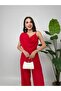 Women's Yellow One Shoulder Draped Stylish Jumpsuit - 3