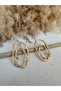 Gold Color Spiral Shaped Earrings - 4