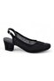 8662 Stone Heeled Classic Women's Shoes - 2