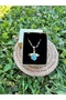 Women's Gold Bee Figured Necklace