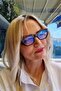 Women's Randy Blue Light Protection Relaxing Cat Eye Model Display Glasses - 3