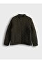 Lcwaikiki Classic Standard Fit Biker Collar Quilted Men's Coat - 6