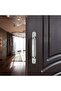 Gaomoeny 2 Pcs Sliding Door Handles, Pull Push Door Handles, Stainless Steel Sliding Bathroom Kitche - 7