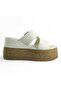 D24Yt-2305 Genuine Leather Women's Slippers - 3