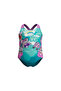 Speedo Bck 1Pc Xbck if Blue Girl's Swimsuit 8-00314218254 Blue