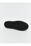 Black Lace-Up Leather Look Men's Sports Shoes - 4